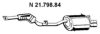 BMW 18101709100 End Silencer